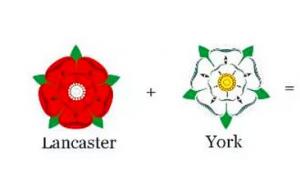 Wojna szkarłatnych i białych róż w Anglii