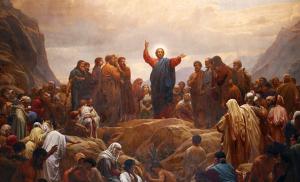 Kazanie Chrystusa na Górze (z objaśnieniami)